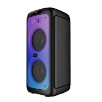 boAt Party Pal 400 Bluetooth Speaker with 160W RMS Stereo Sound, 6 Hours Playback, 1 Mics for Karaoke & Guitar Input-Black